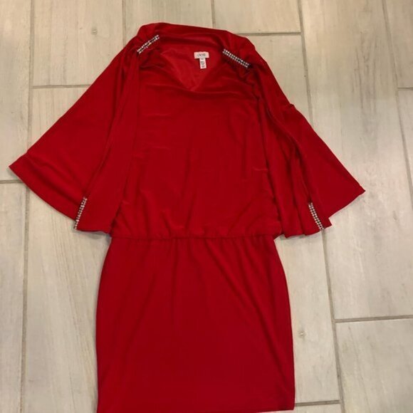 Red Cache Dress - Picture 2 of 10